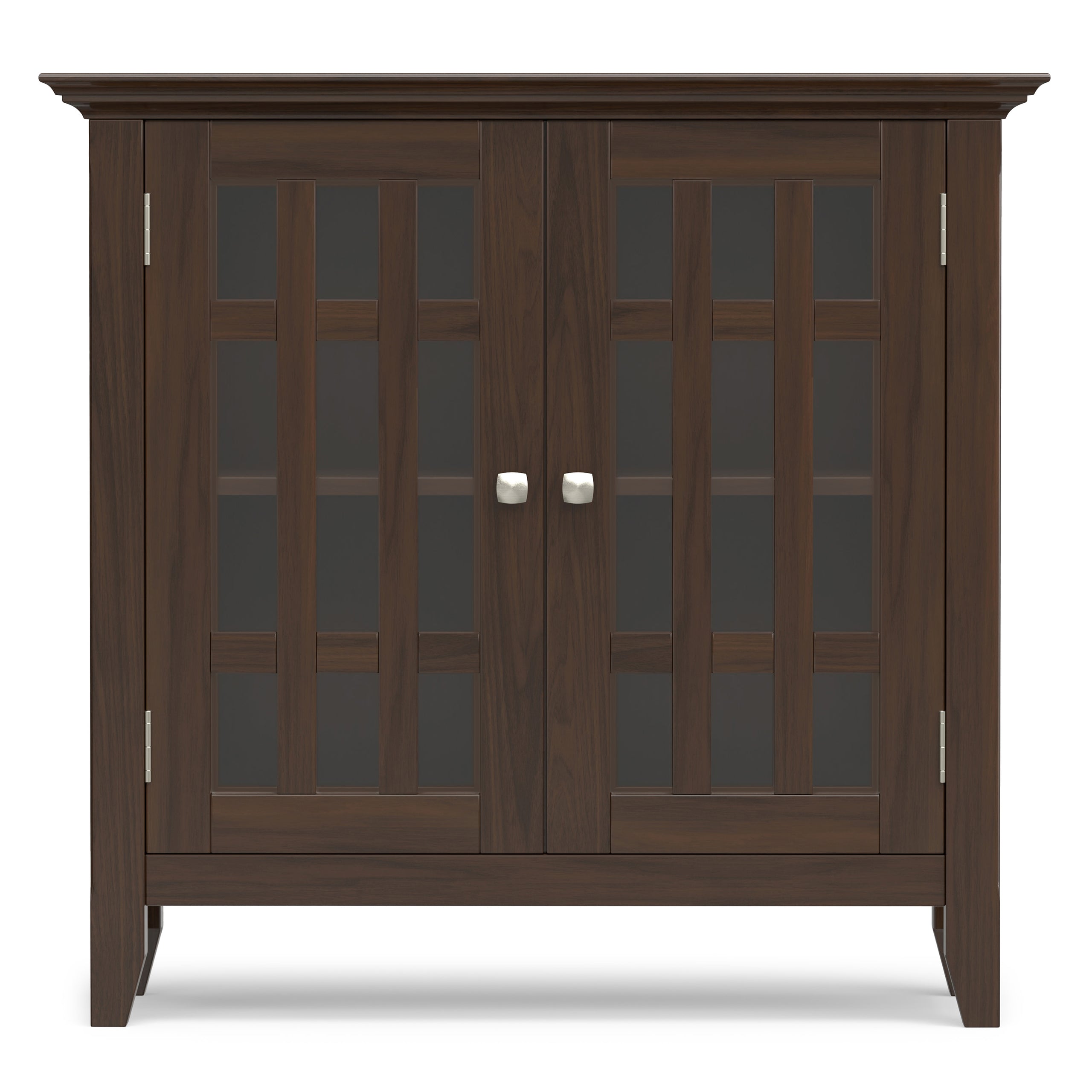 Brunette Brown | Bedford Low Storage Media Cabinet