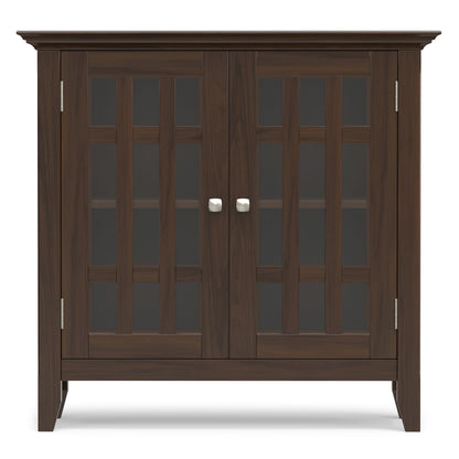 Brunette Brown | Bedford Low Storage Media Cabinet