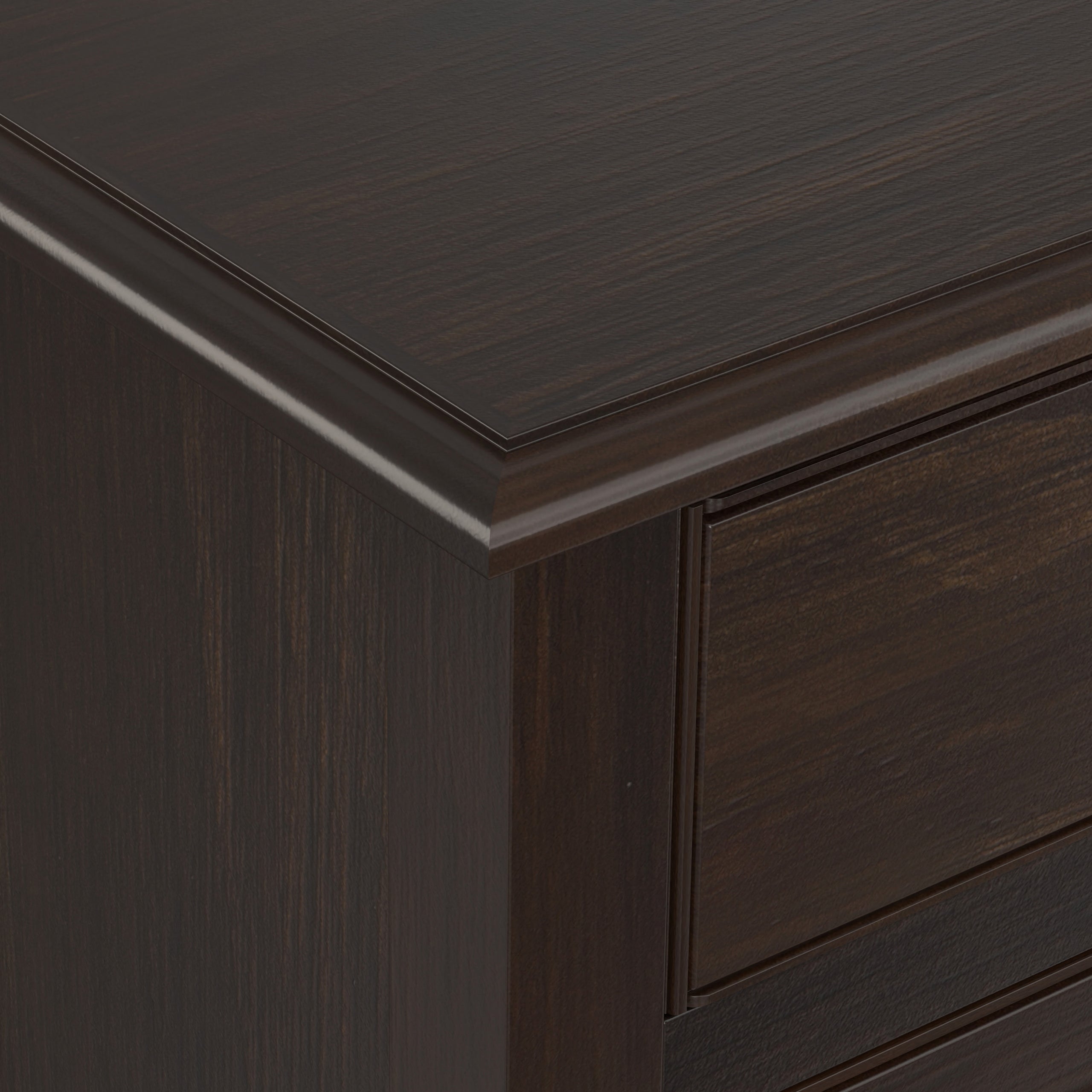 Dark Chestnut Brown | Connaught Entryway Storage Cabinet