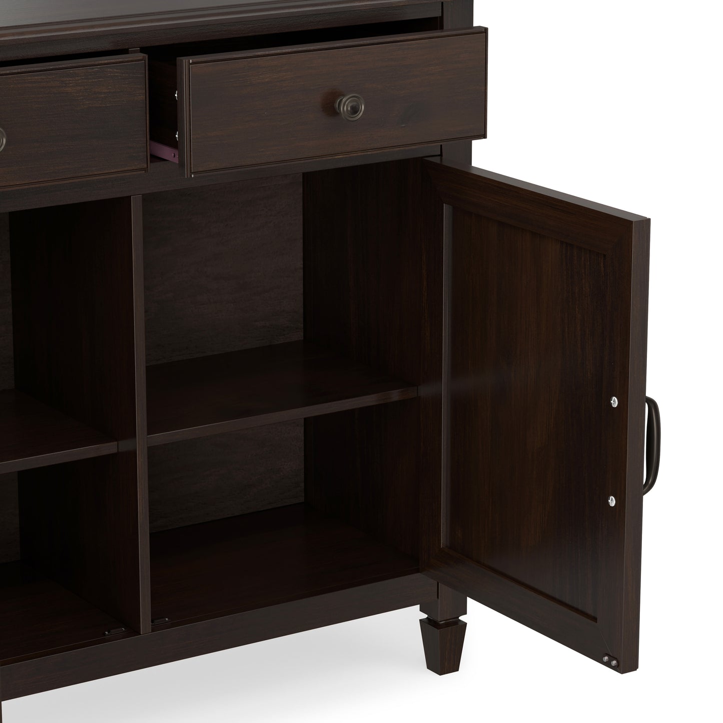 Dark Chestnut Brown | Connaught Entryway Storage Cabinet