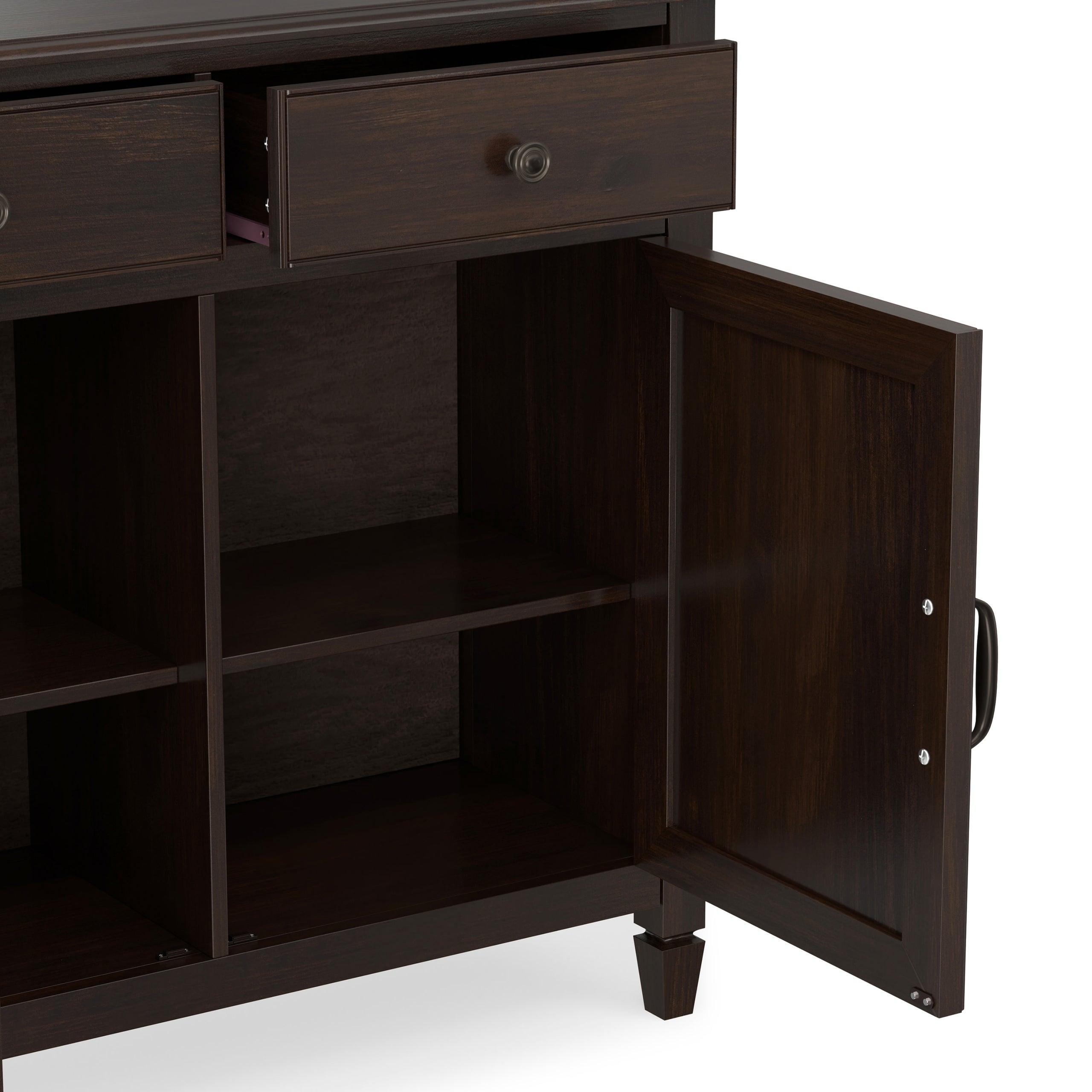 Dark Chestnut Brown | Connaught Entryway Storage Cabinet