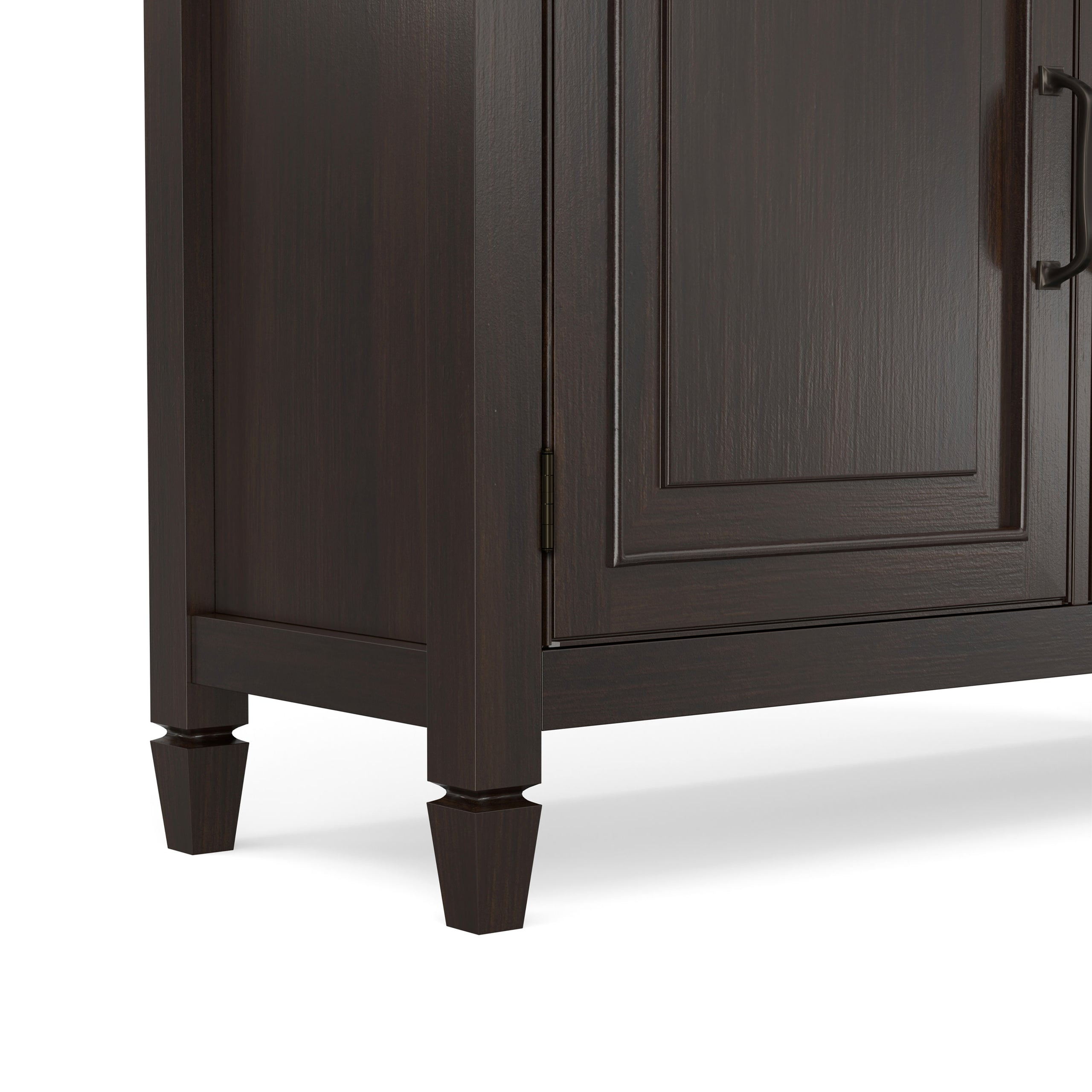 Dark Chestnut Brown | Connaught Entryway Storage Cabinet