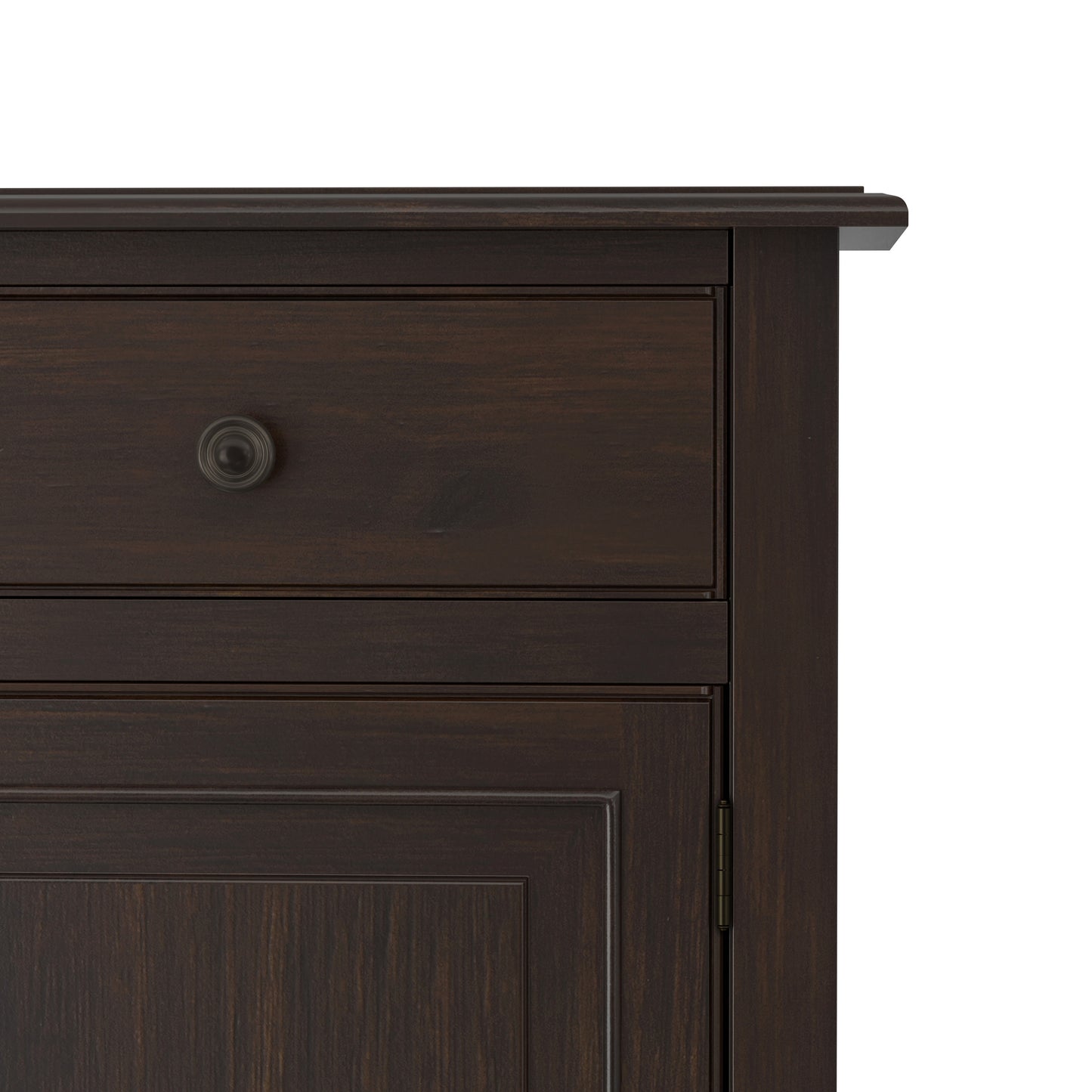 Dark Chestnut Brown | Connaught Entryway Storage Cabinet