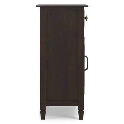 Dark Chestnut Brown | Connaught Entryway Storage Cabinet