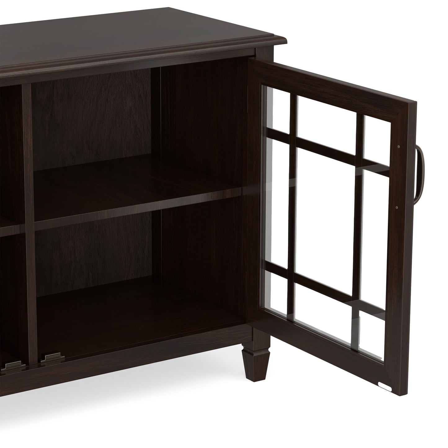 Dark Chestnut Brown | Connaught Low Storage Cabinet