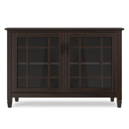 Dark Chestnut Brown | Connaught Low Storage Cabinet