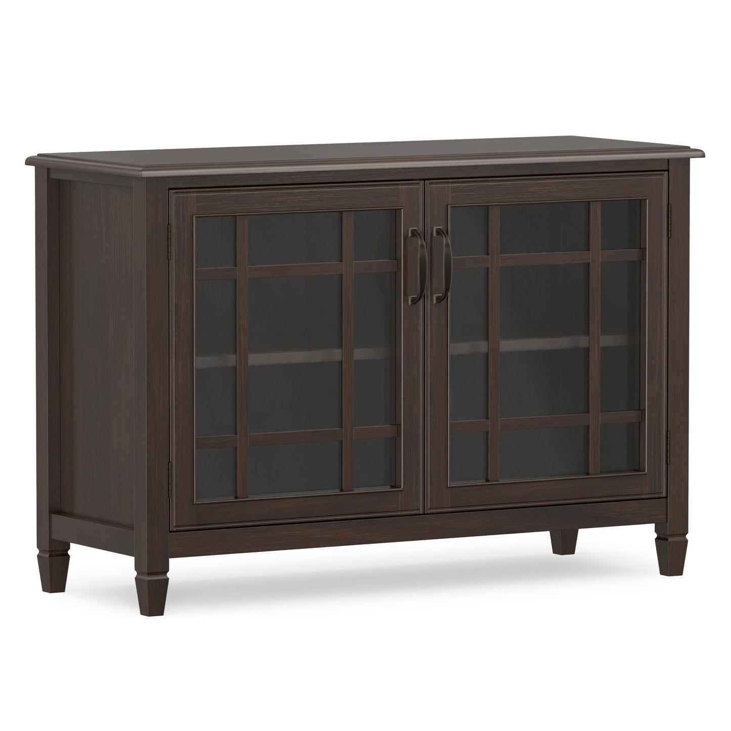 Dark Chestnut Brown | Connaught Low Storage Cabinet