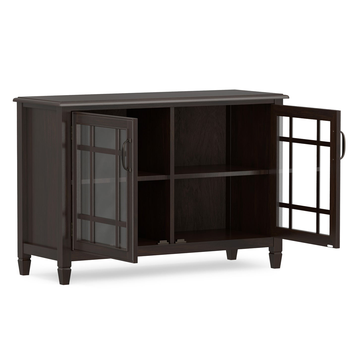 Dark Chestnut Brown | Connaught Low Storage Cabinet