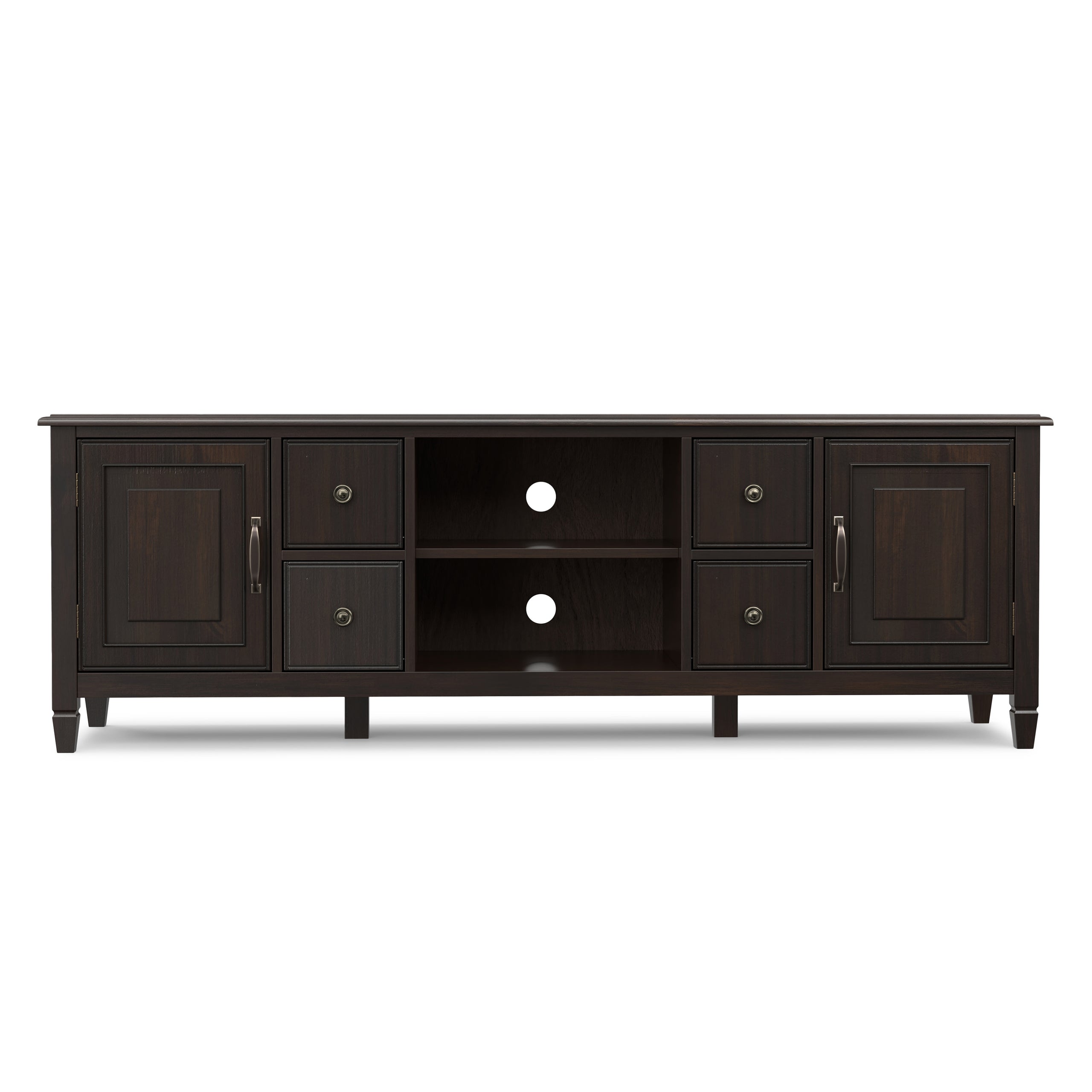 Dark Chestnut Brown | Connaught 72 inch TV Stand