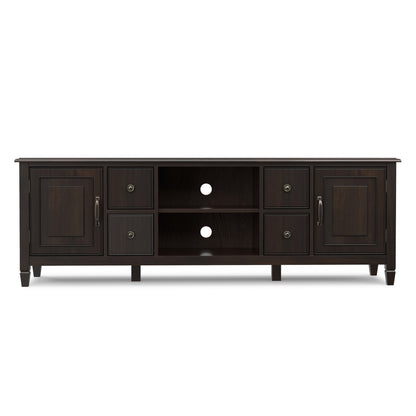 Dark Chestnut Brown | Connaught 72 inch TV Stand