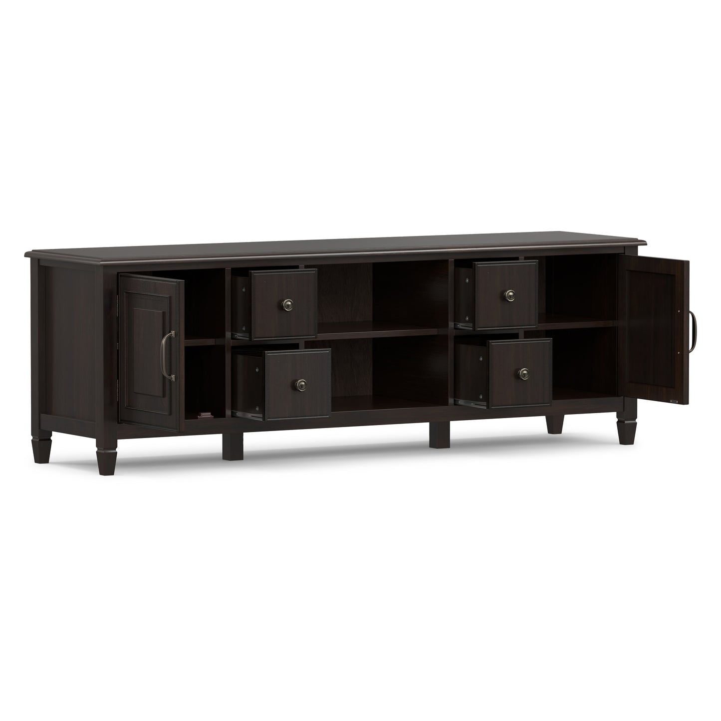 Dark Chestnut Brown | Connaught 72 inch TV Stand