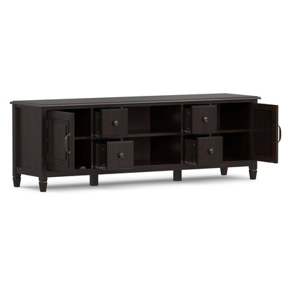 Dark Chestnut Brown | Connaught 72 inch TV Stand