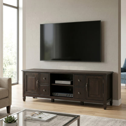 Dark Chestnut Brown | Connaught 72 inch TV Stand