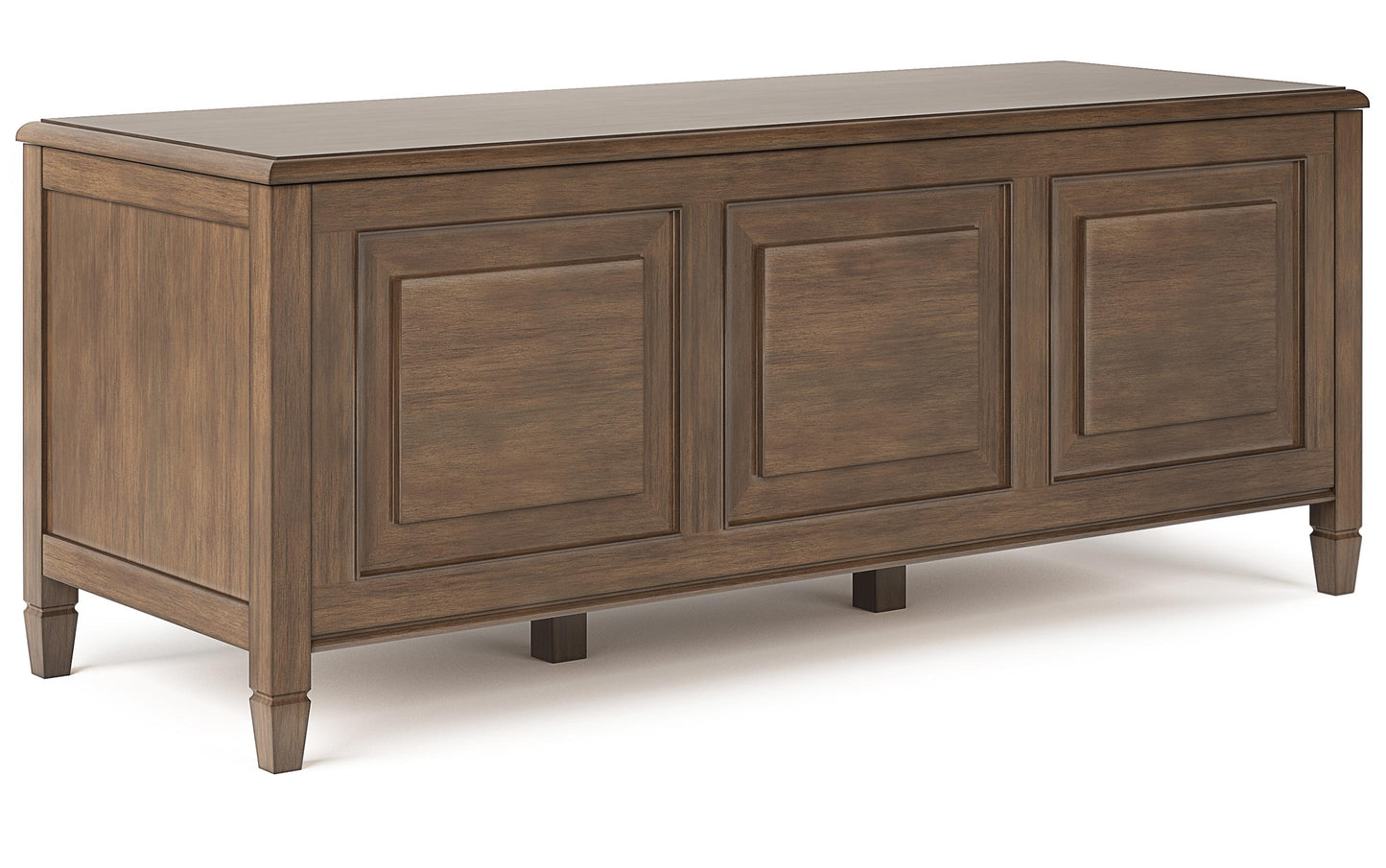 Natural Aged Brown | Connaught Medium Storage Bench Trunk
