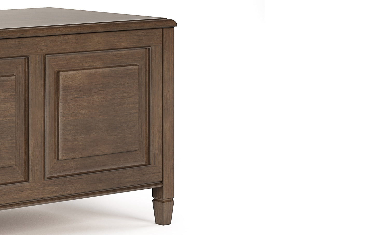 Natural Aged Brown | Connaught Medium Storage Bench Trunk