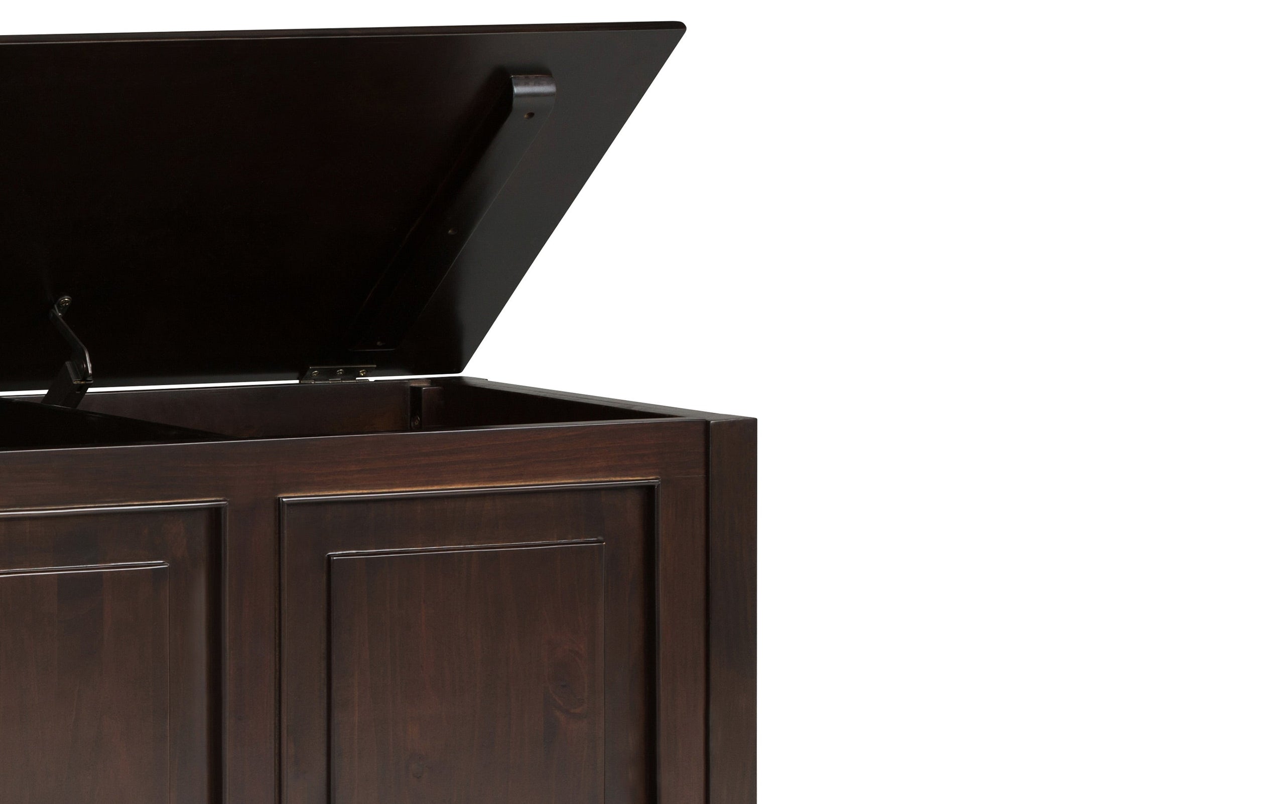 Dark Chestnut Brown | Connaught Medium Storage Bench Trunk