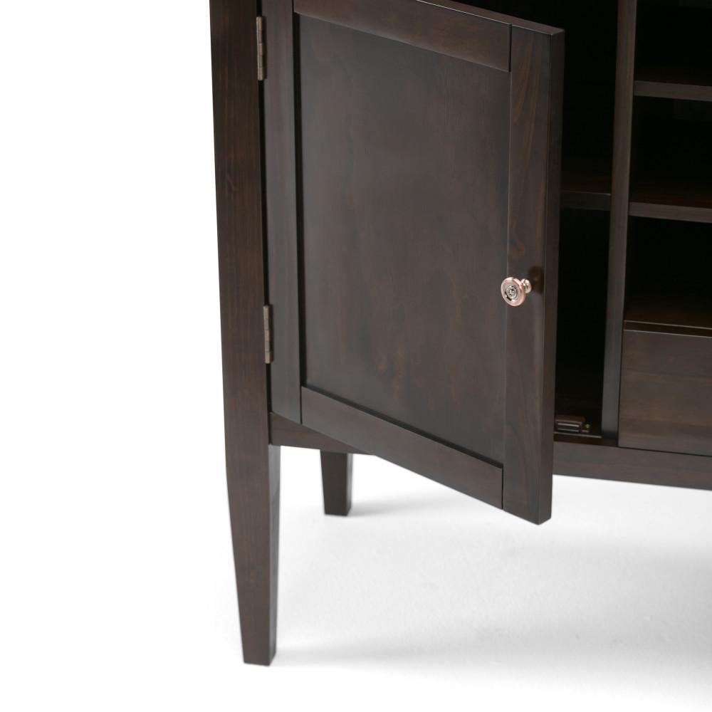 Tobacco Brown | Carlton Tall TV Stand