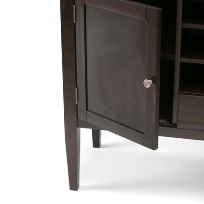 Tobacco Brown | Carlton Tall TV Stand