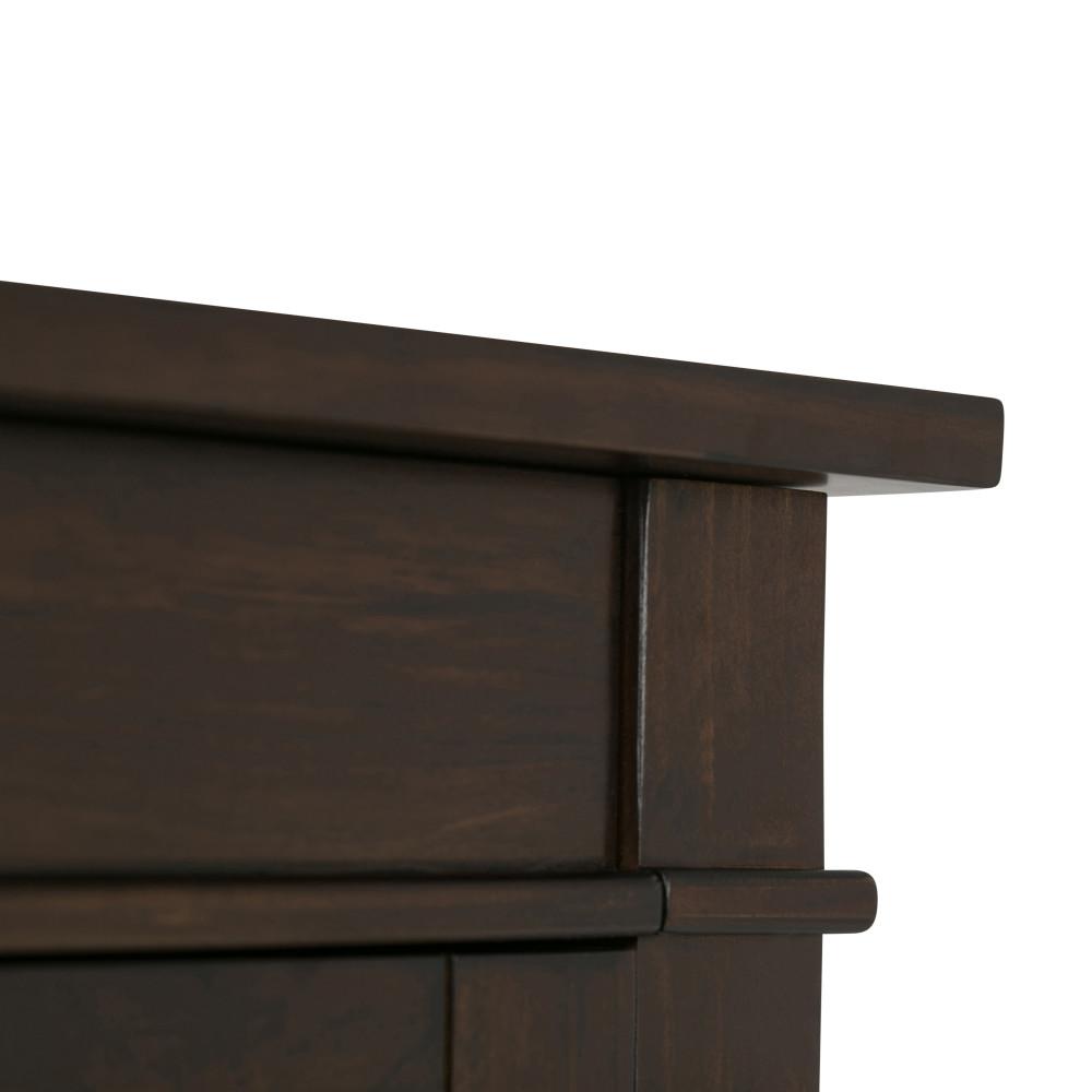 Tobacco Brown | Carlton Tall TV Stand