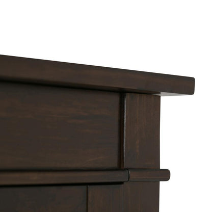 Tobacco Brown | Carlton Tall TV Stand