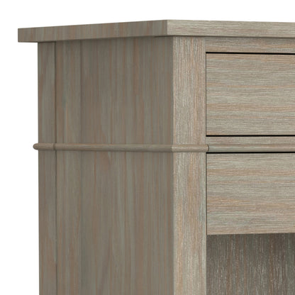 Distressed Grey | Carlton Bedside Table