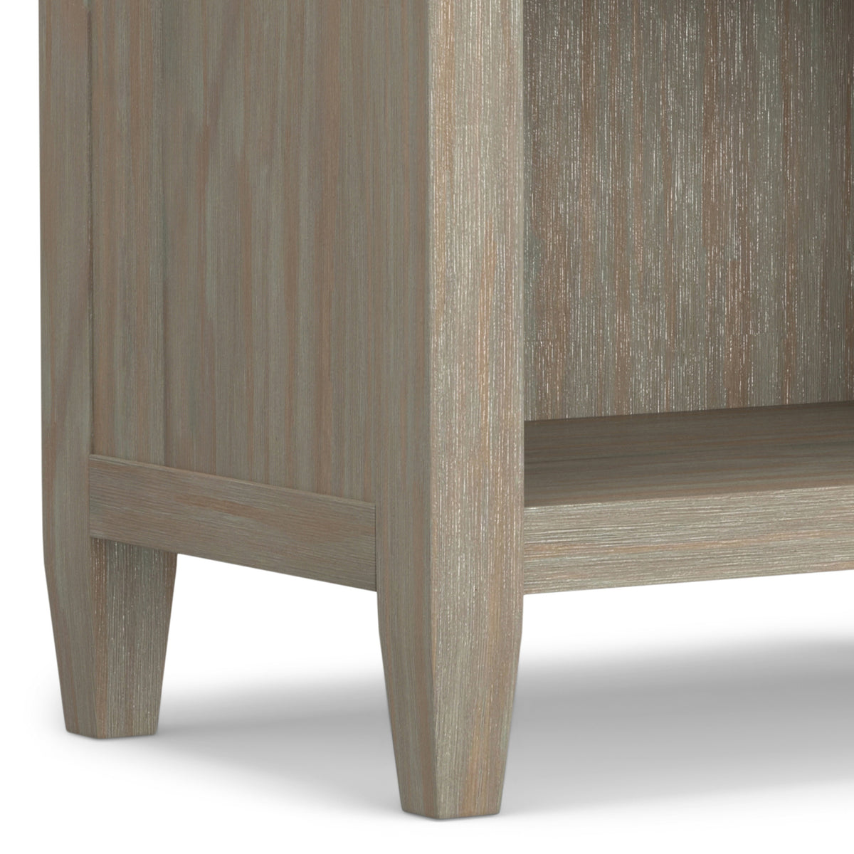 Distressed Grey | Carlton Bedside Table