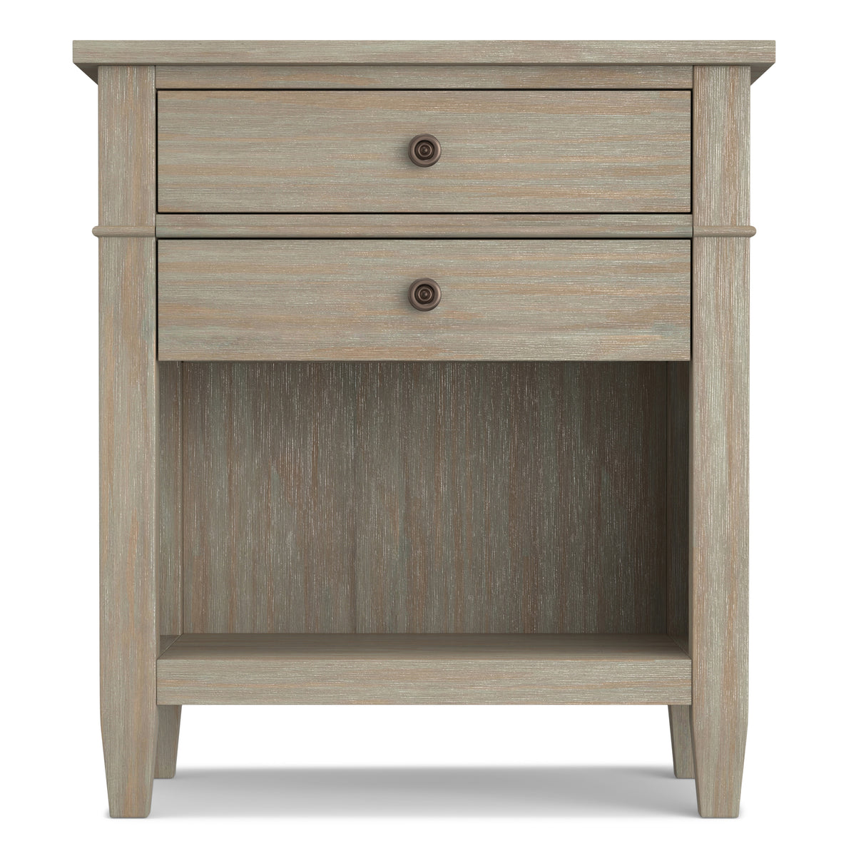 Distressed Grey | Carlton Bedside Table