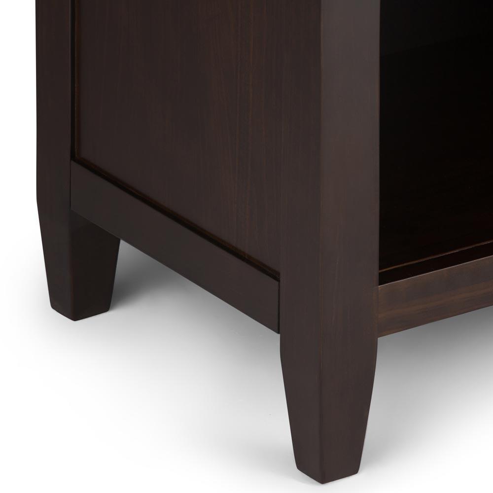Dark Tobacco Brown | Carlton Bedside Table