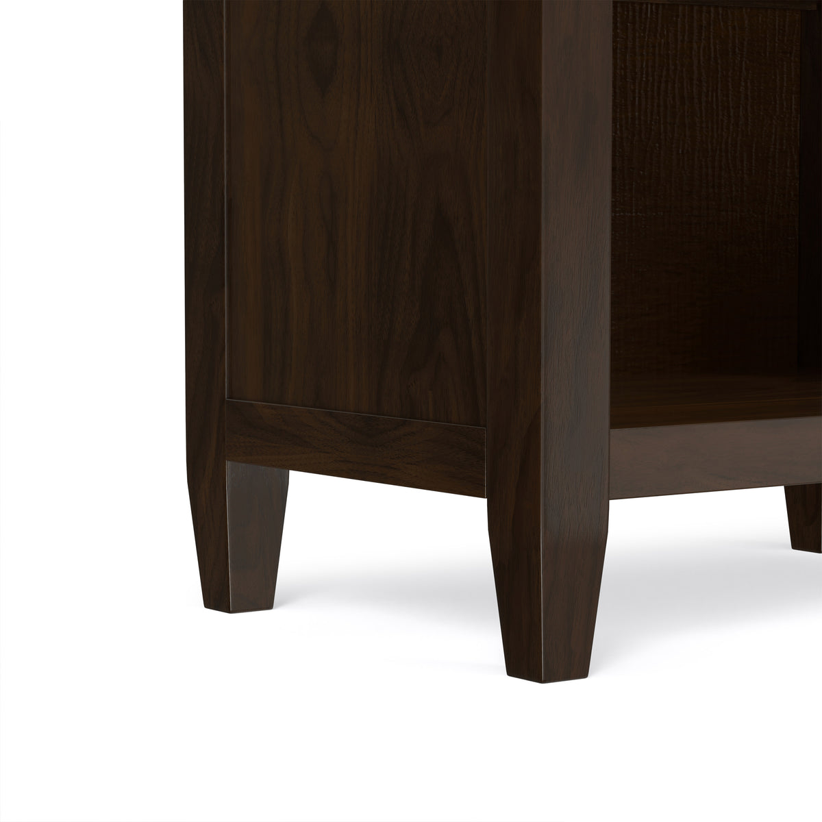 Brunette Brown | Carlton Bedside Table