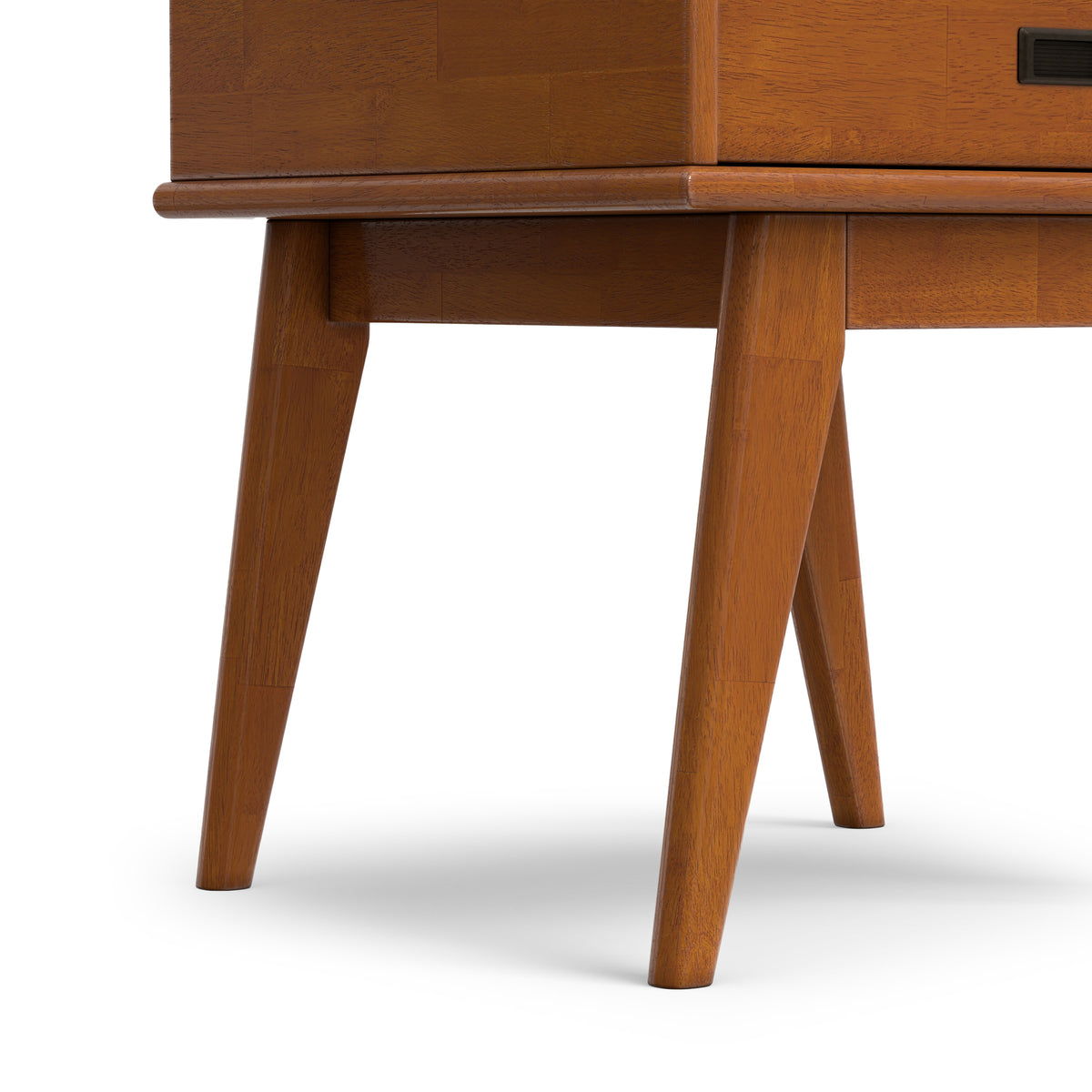 Teak Brown | Draper Mid Century End Table