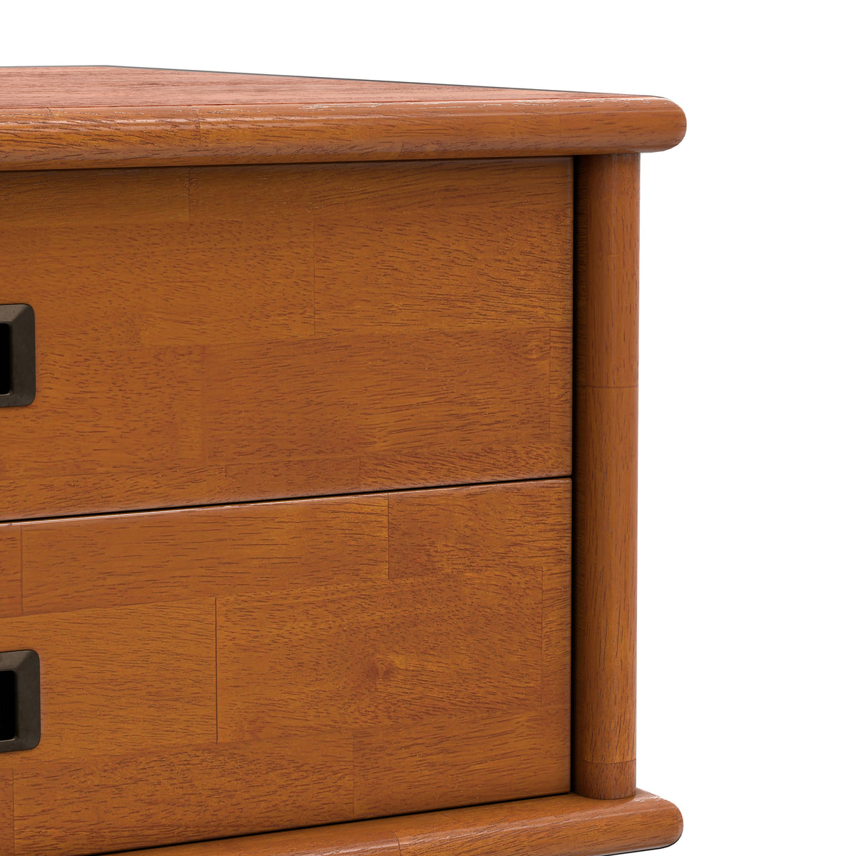 Teak Brown | Draper Mid Century Side Table