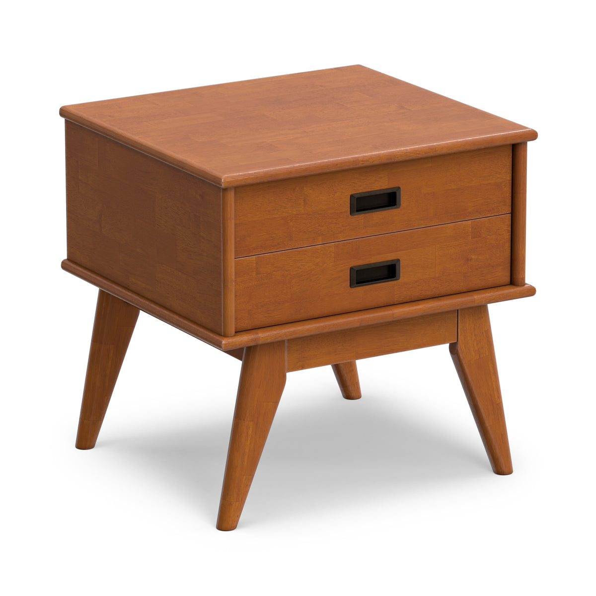 Teak Brown | Draper Mid Century Side Table