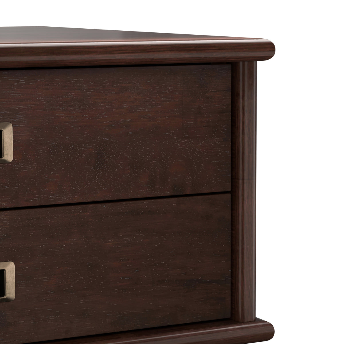 Medium Auburn Brown | Draper Mid Century Side Table