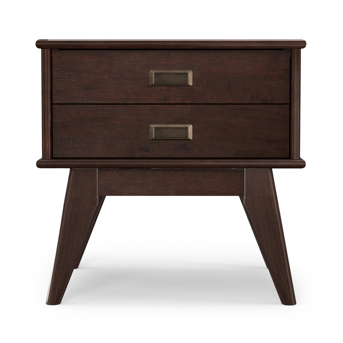 Medium Auburn Brown | Draper Mid Century Side Table