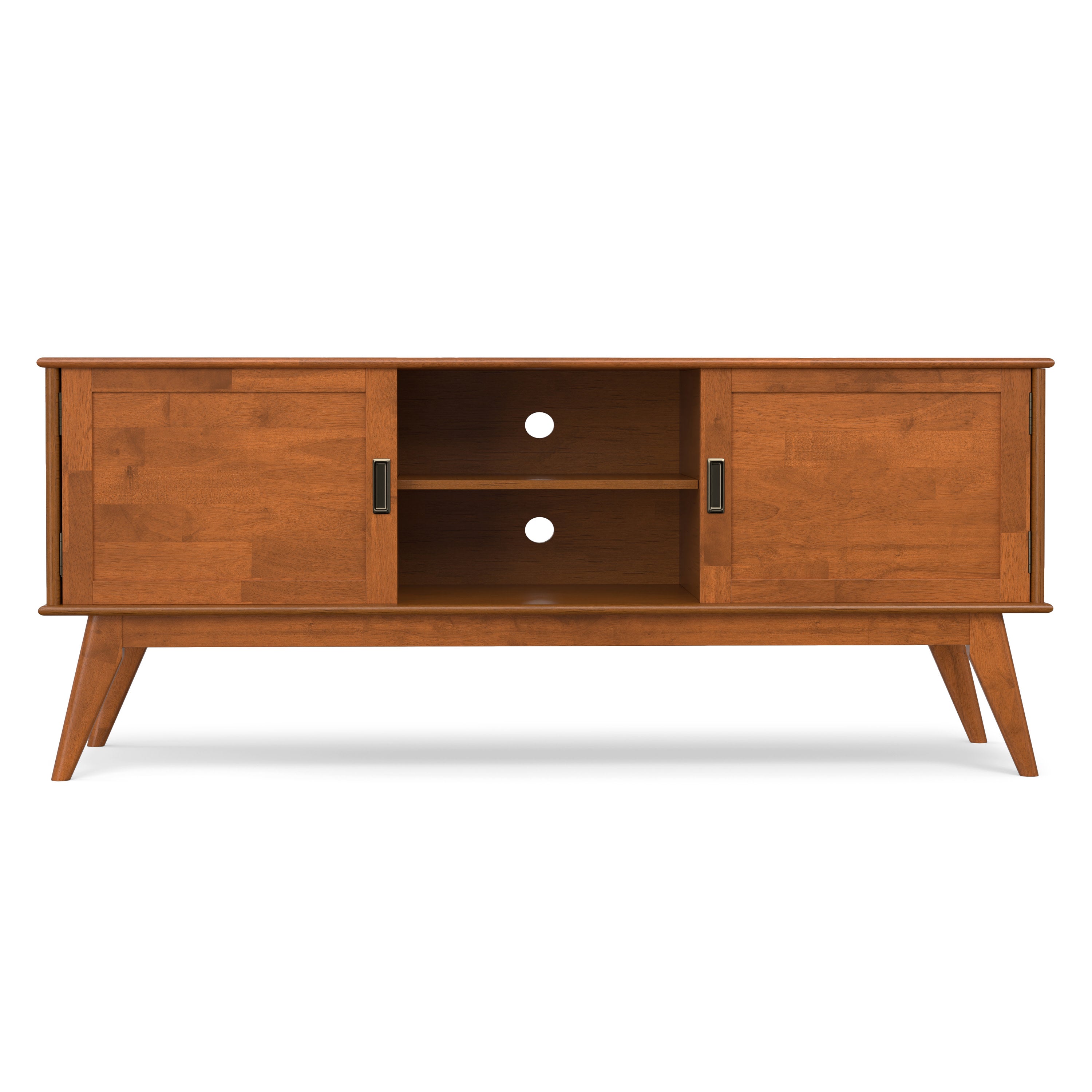 Mid Century TV Stand | Draper Low Profile Media Console – Simpli Home