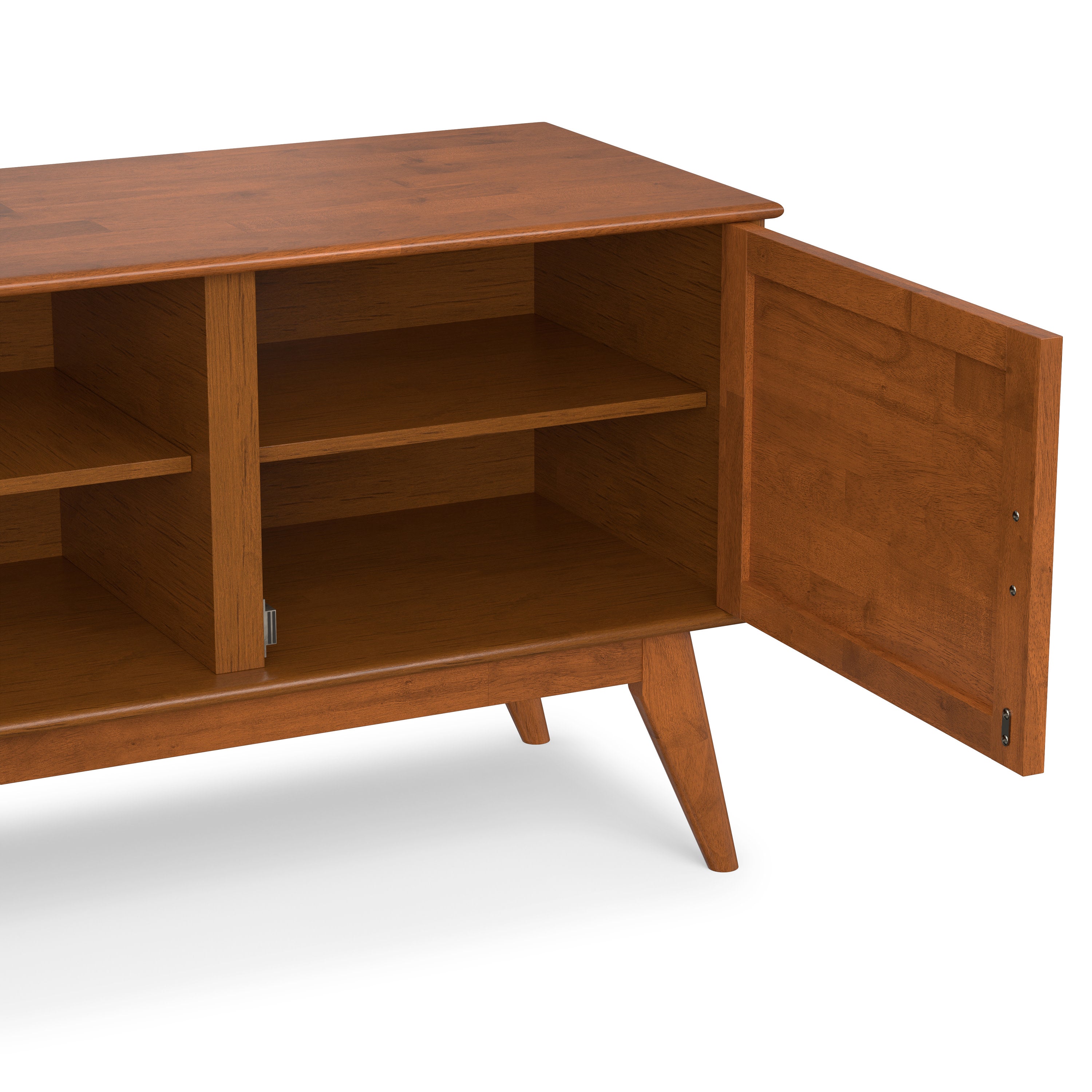 Mid Century TV Stand | Draper Low Profile Media Console – Simpli Home