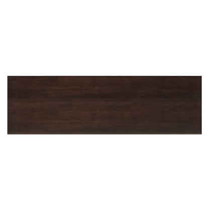 Medium Auburn Brown | Draper Mid Century Low TV Stand