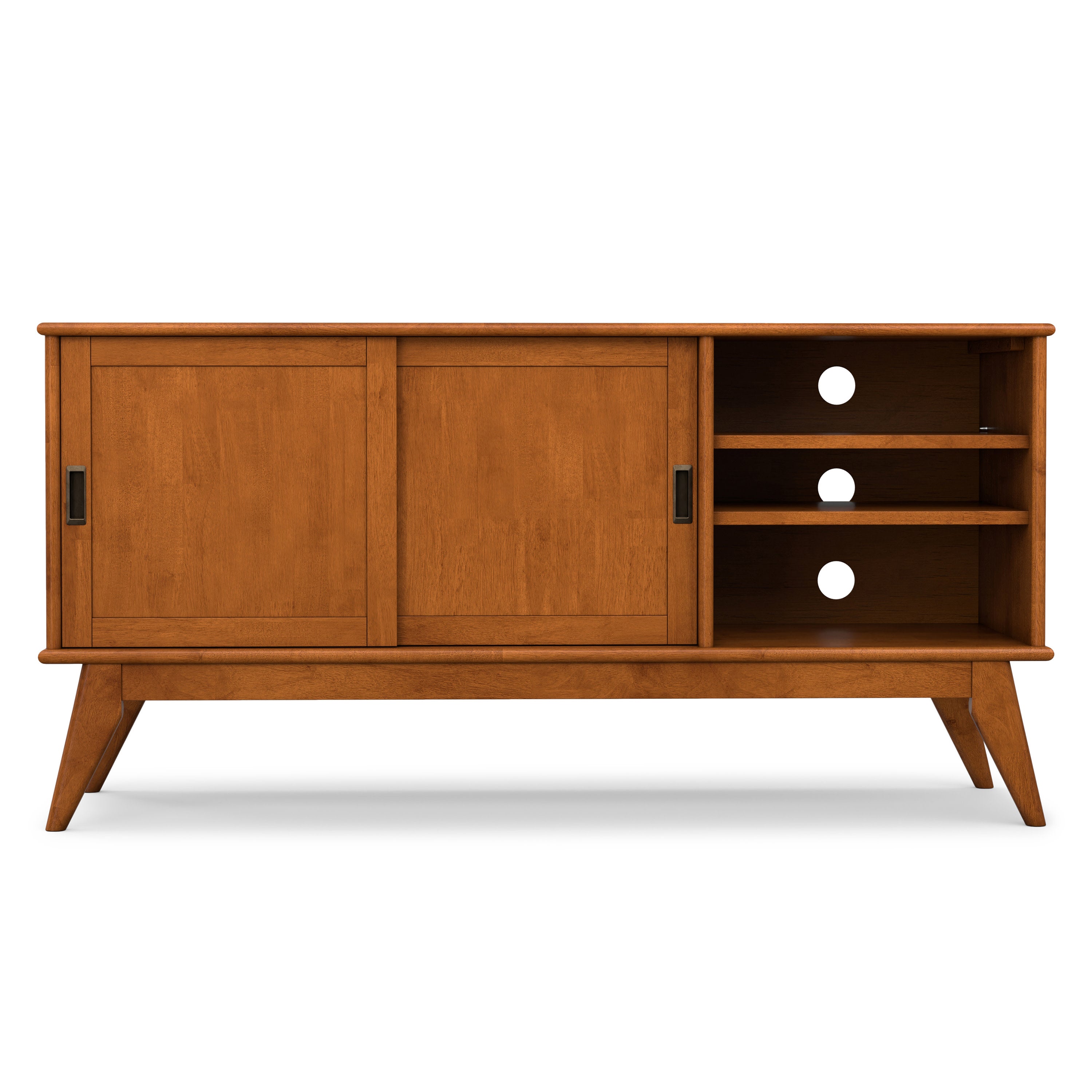 Solid Hardwood TV Stand | Draper TV Stand – Simpli Home