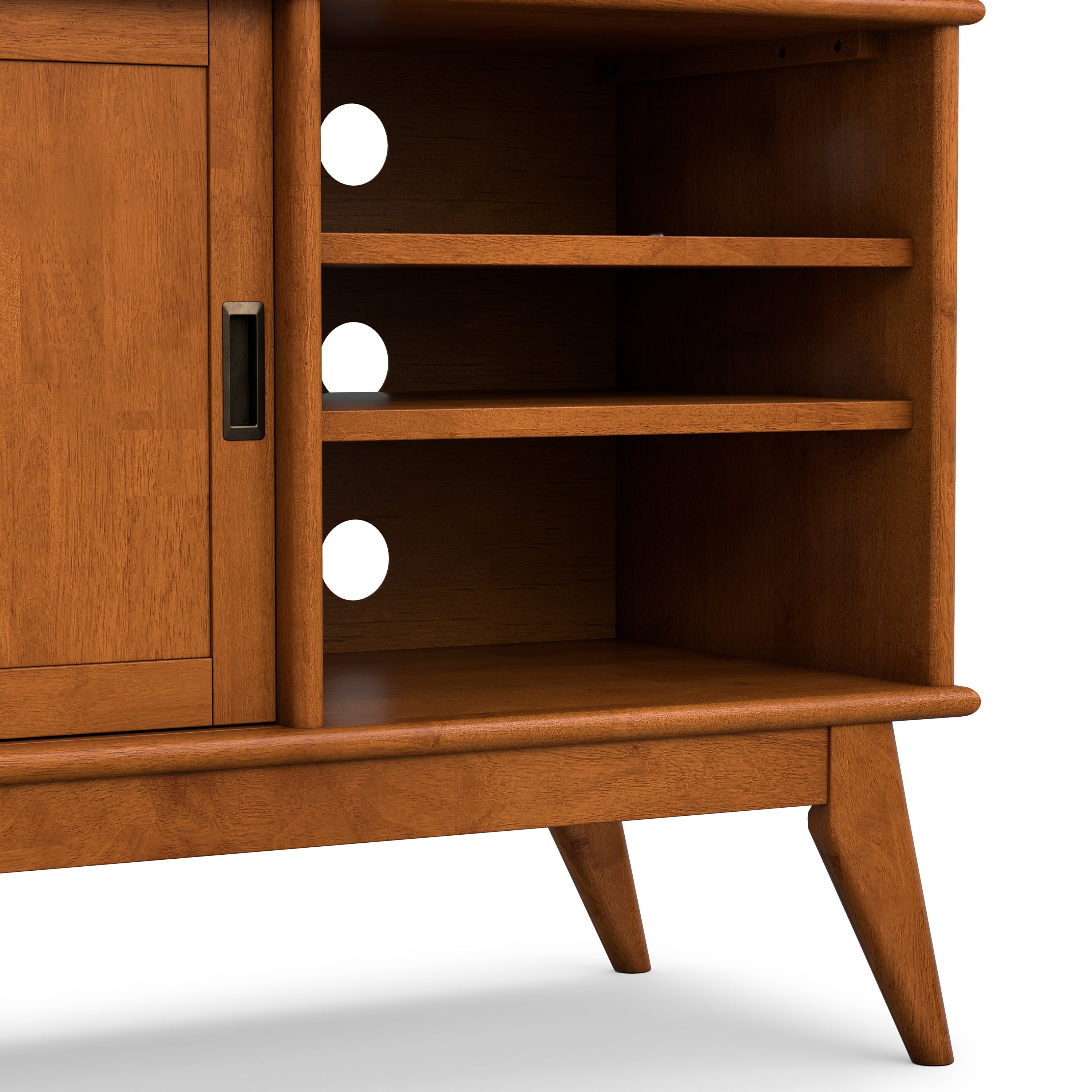 Solid Hardwood TV Stand | Draper TV Stand – Simpli Home