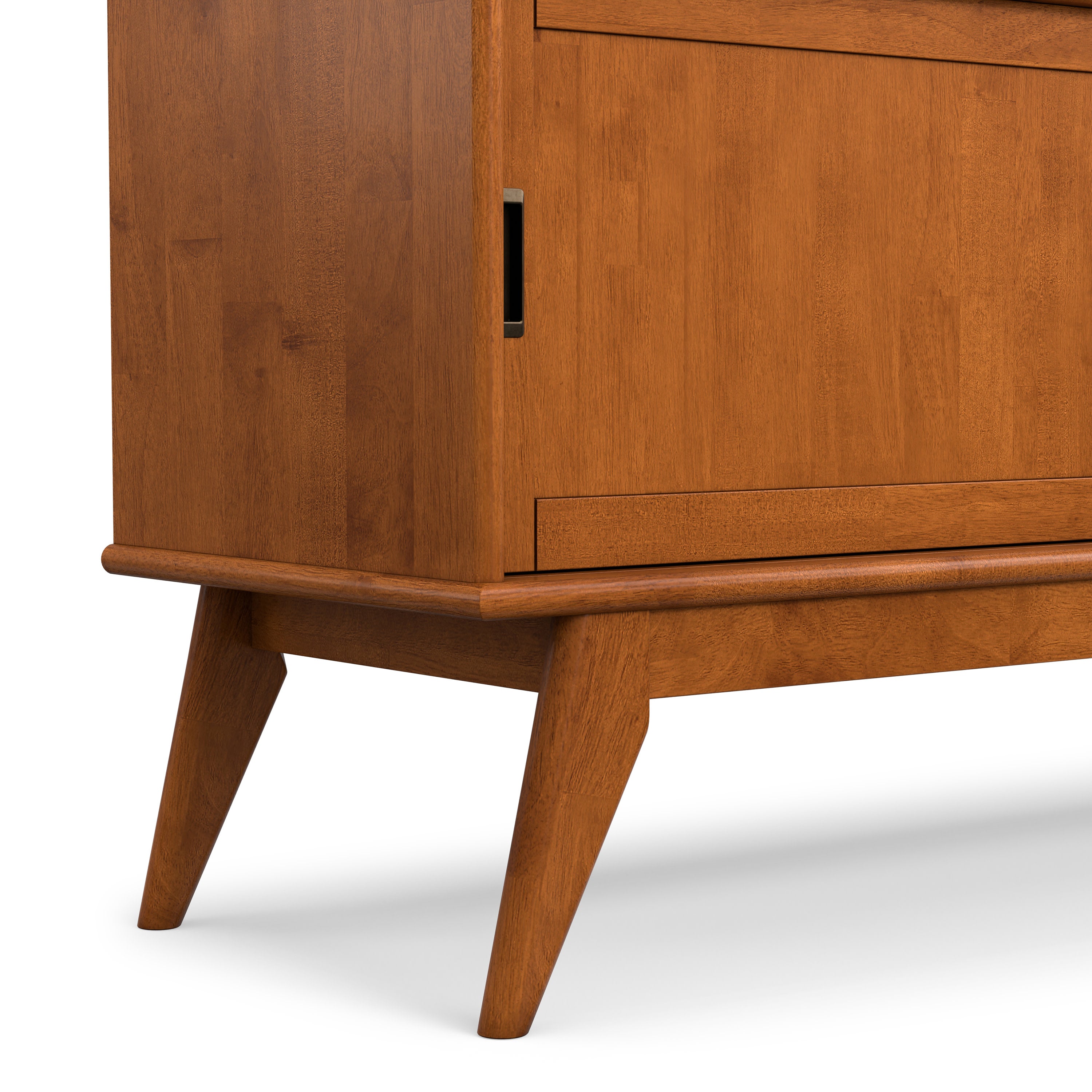 Solid Wood Tall TV Stand | Draper Tall TV Stand – Simpli Home