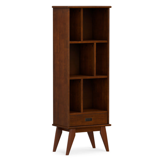 Medium Auburn Brown | Draper Bookcase