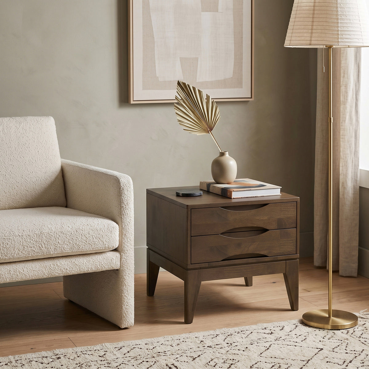 Walnut Brown | Harper End Table