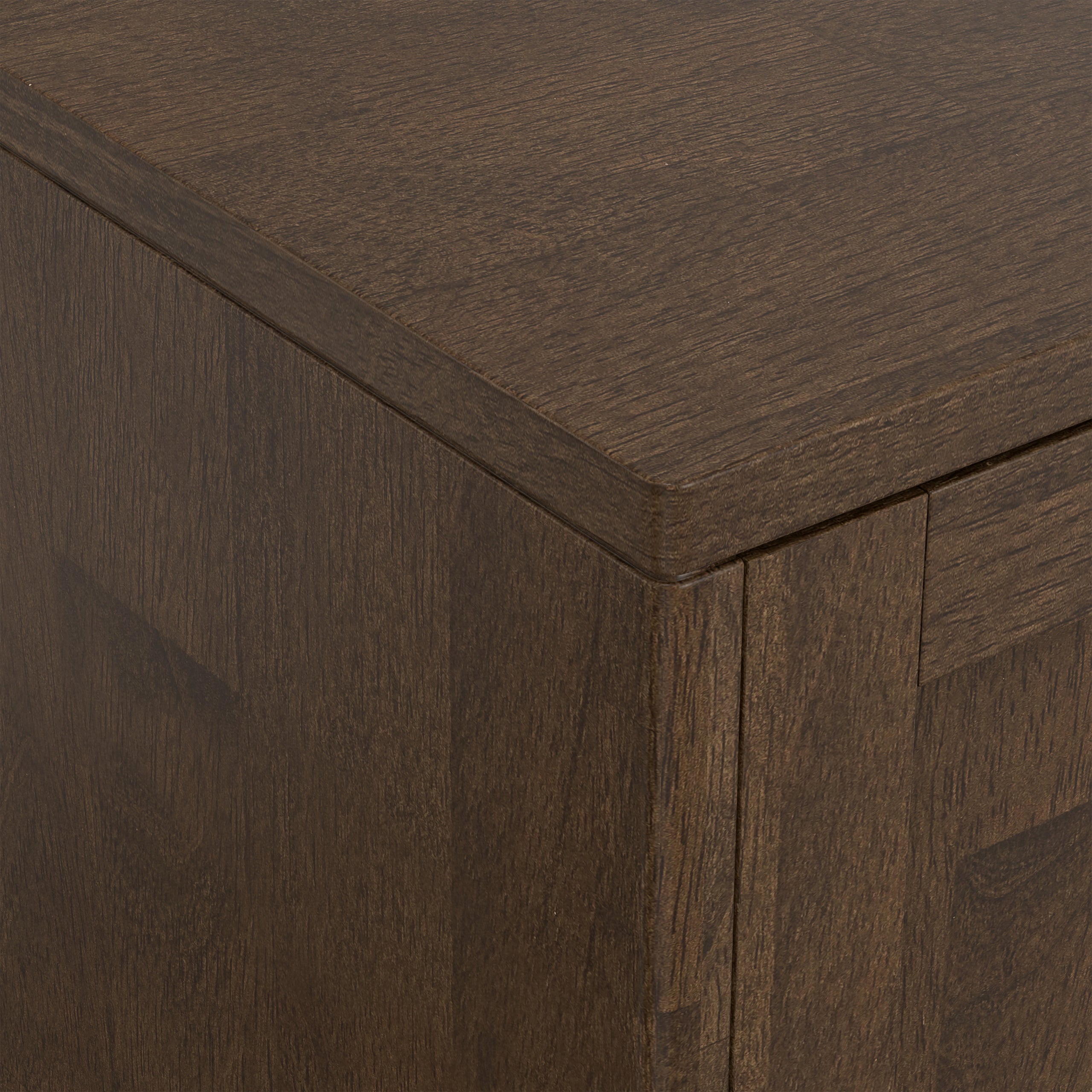 Walnut Brown | Harper Low Storage Cabinet