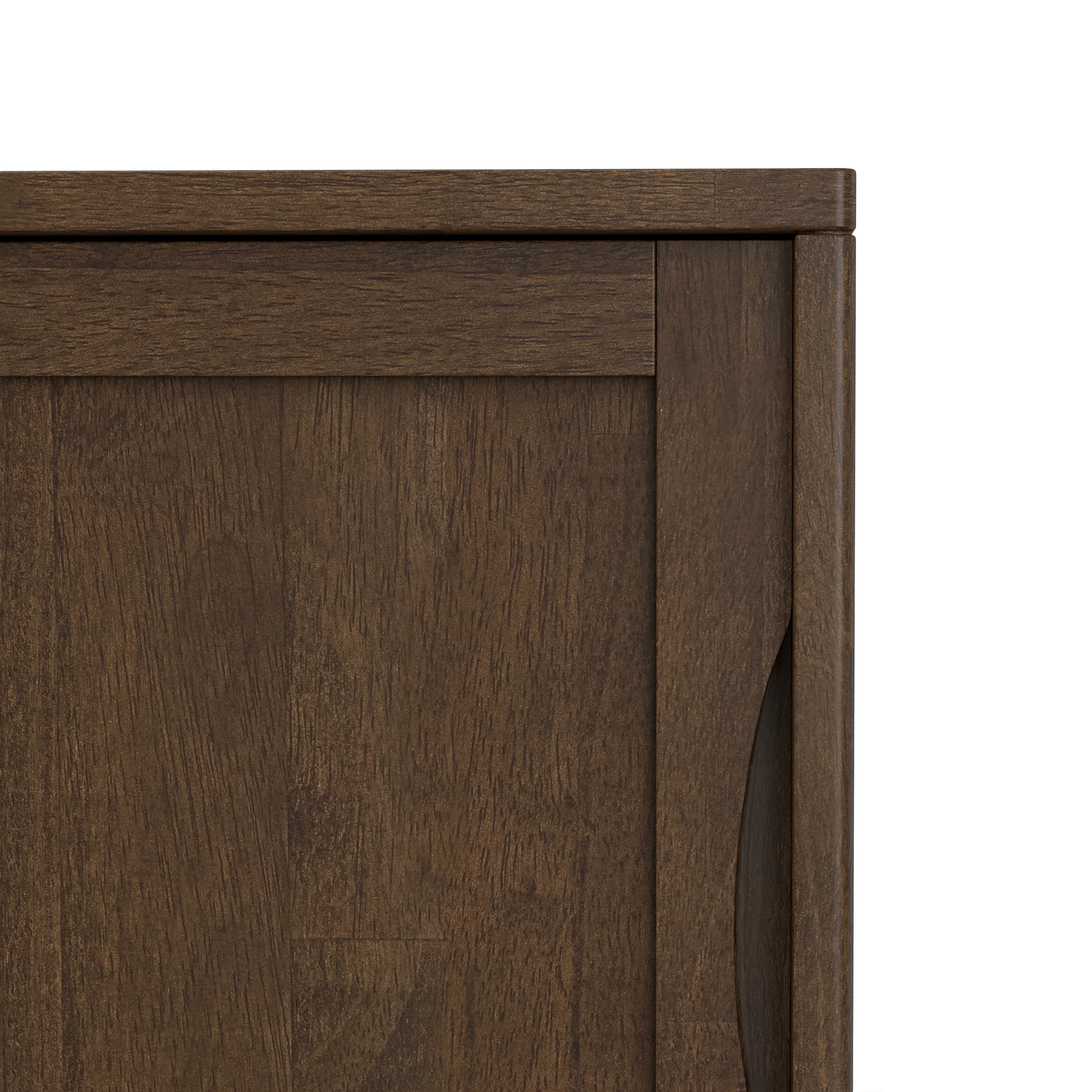 Walnut Brown | Harper Low Storage Cabinet