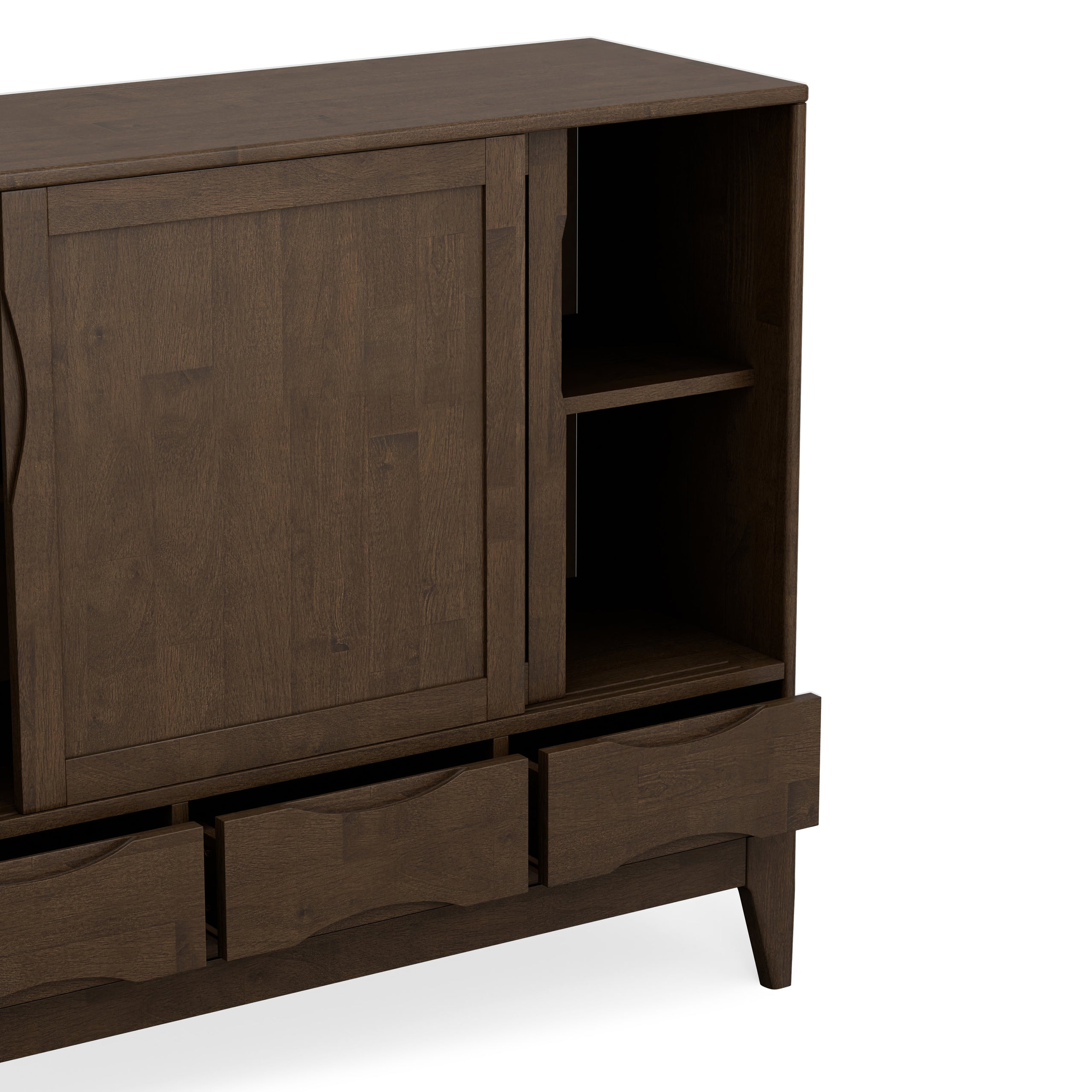 Walnut Brown | Harper Medium Storage Cabinet