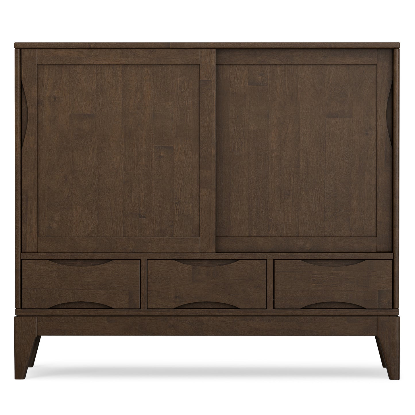 Walnut Brown | Harper Medium Storage Cabinet