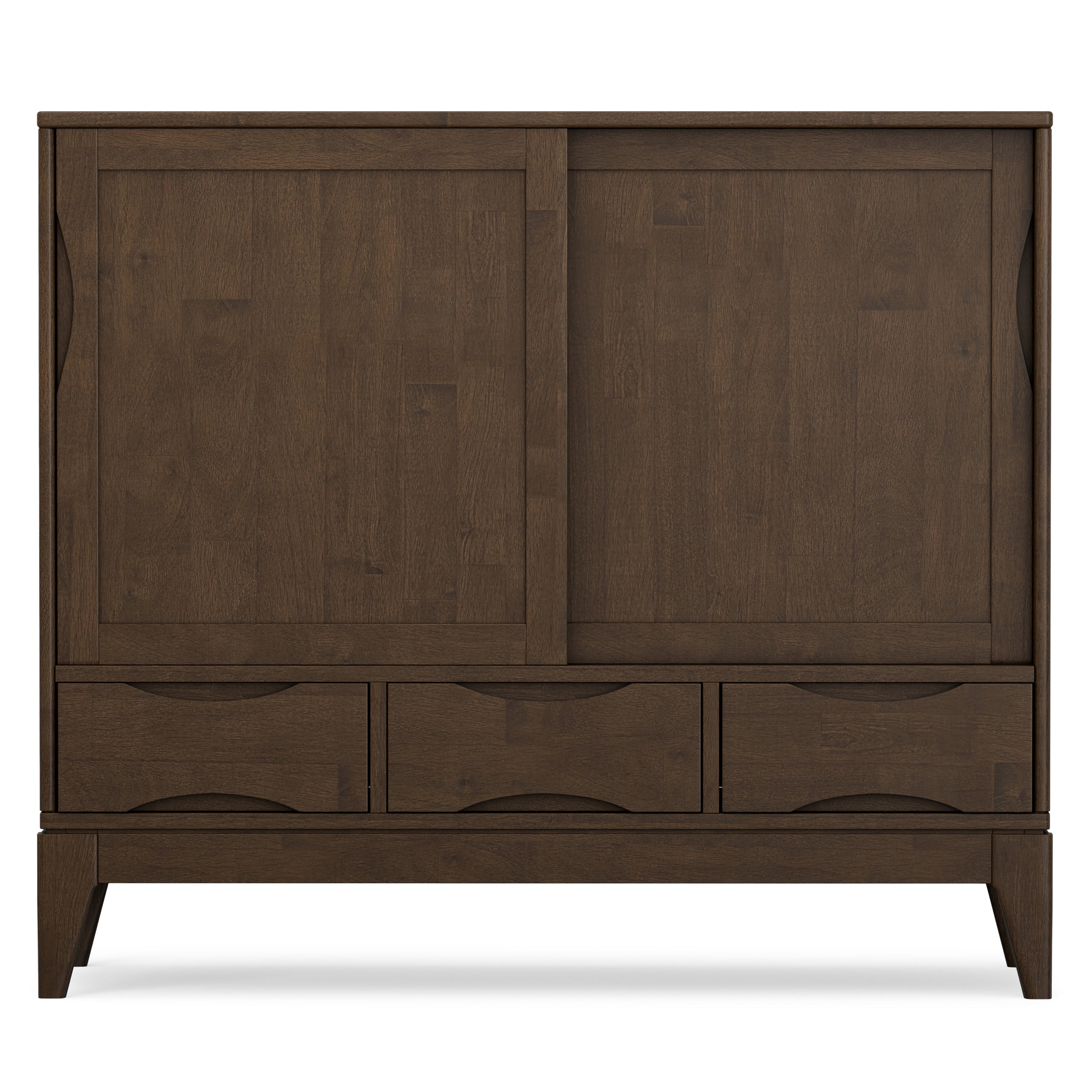 Walnut Brown | Harper Medium Storage Cabinet