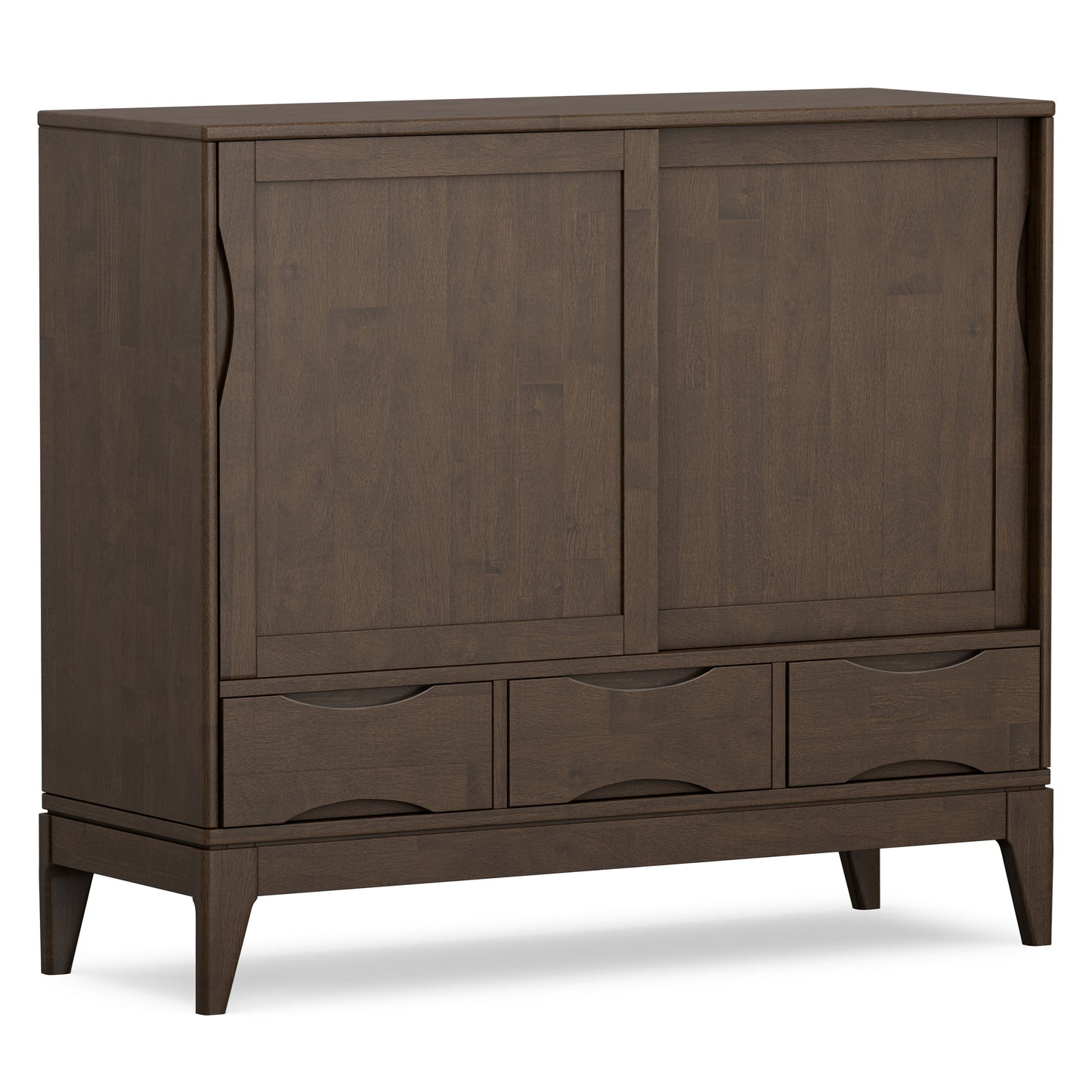 Harper Medium Storage Cabinet Teak Brown