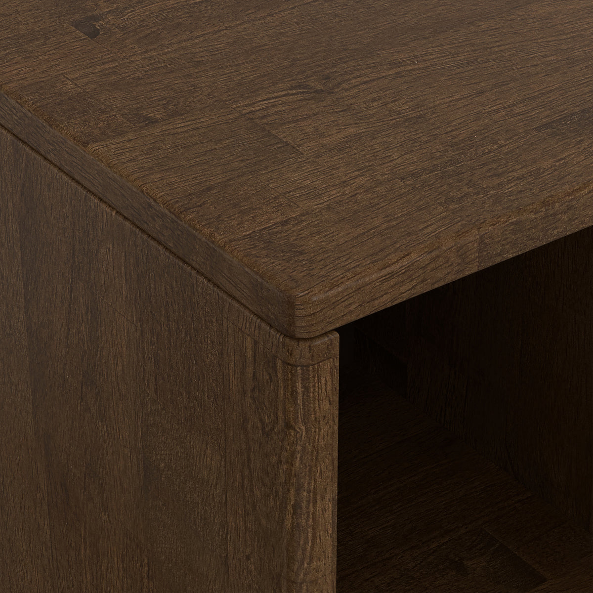 Walnut Brown | Harper Cube Bookcase
