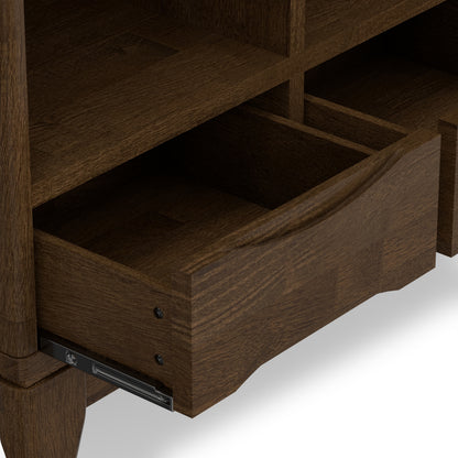 Walnut Brown | Harper Cube Bookcase
